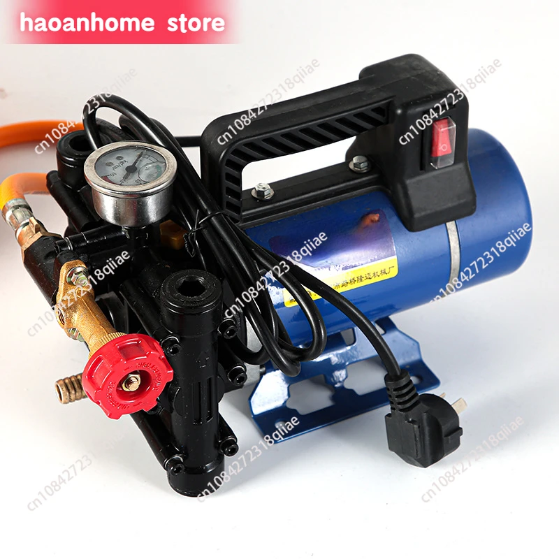 Electric High Pressure Pump Spraying Car Wash Irrigation Sprayer 12V 24V 48V 60V 72V 220V Plunger Agricultural Sprayer