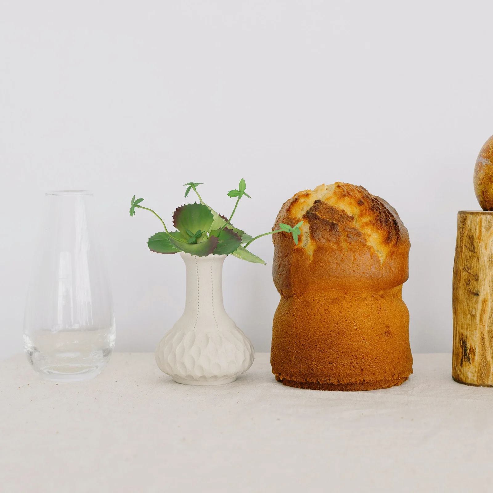 

2Pcs Simulated Succulent Bonsai Small Green Decorative Potted Plant Natural Look Desktop Shelf Decor Home Office Ornament