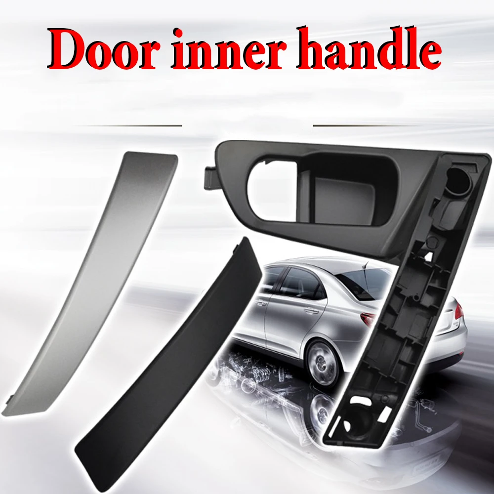 Door Handle Base for Nissan QASHQAI J10 2008 2009 2010 2011 2012 2013 2014 2015 Internal Silver black Handle ABS Cover