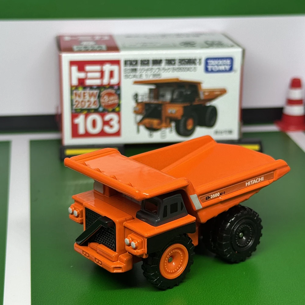 

Takara Tomy Tomica No.103 Hitachi Construction Machinery Rigid Dump Truck EH3500AC-3 Die Casting Static Alloy Car Mode