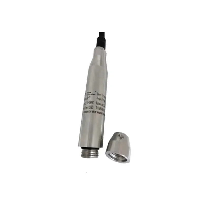 Cables sumergibles de 0-5m, Sensor transmisor de nivel de tanque de agua líquida, 24VDC, 4-20mA