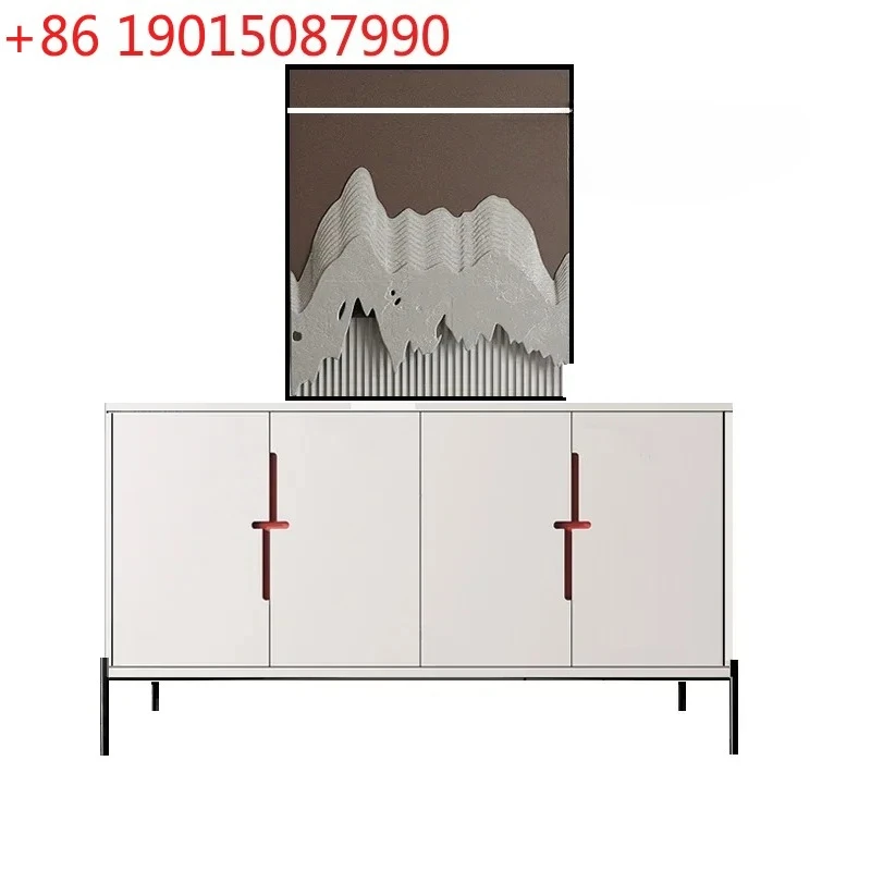 

Скандинавский роскошный консольный стол для прихожей, тумба-стол для фойе, современный простой приставной столик-платформа