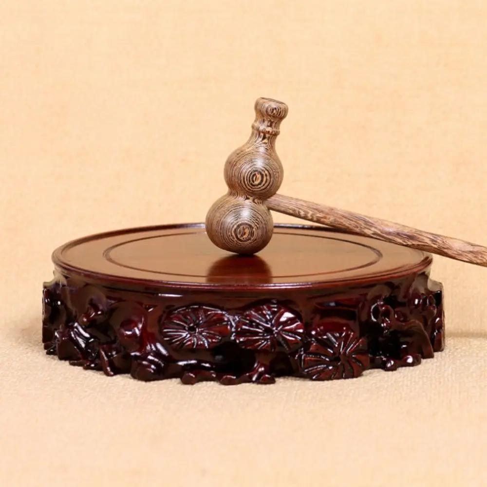 

Деревянный массажер Wing Wood в форме тыквы для расслабления, массажный молоток для спины, доска для простукивания меридианов, для точечного массажа плеч и шеи