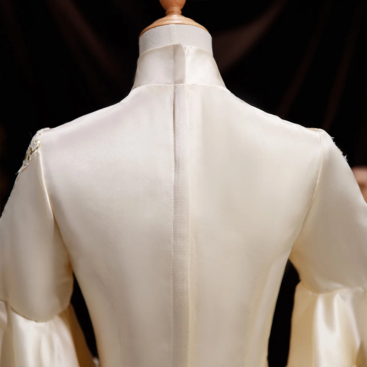 프랑스 샴페인 사진 여행 사진 드라마 공주 생일 중세 여왕 코트 드레스 Robe De Soirée Chic Et Élégante Paillette