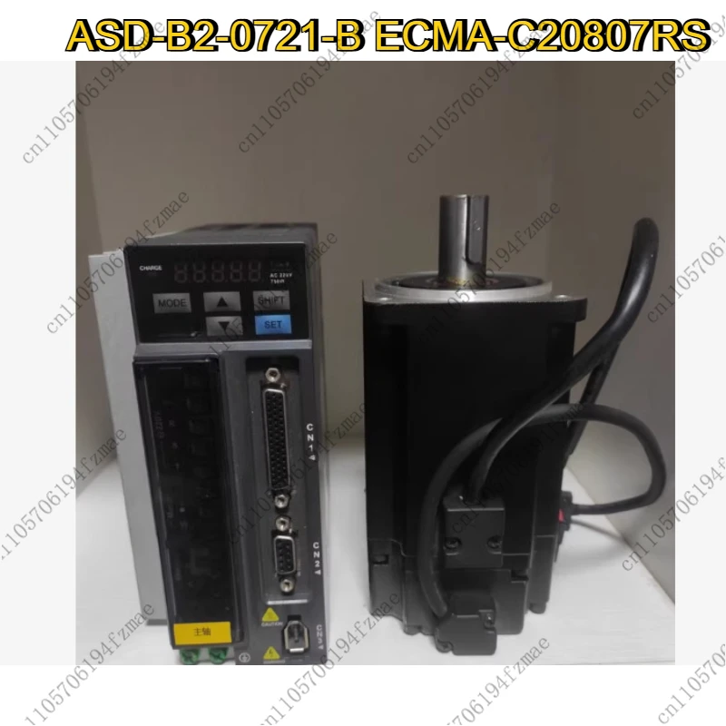 Accessories 750w Servo Motor B2 Series Drive Model.ASD-B2-0721-B Motor Model.ECMA-C20807RS