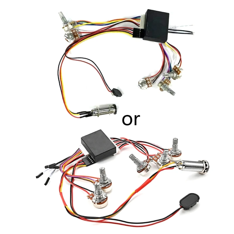 Prewired 3 Band Active Bass Circuit Active Passive Equalizers Preamp Circuit