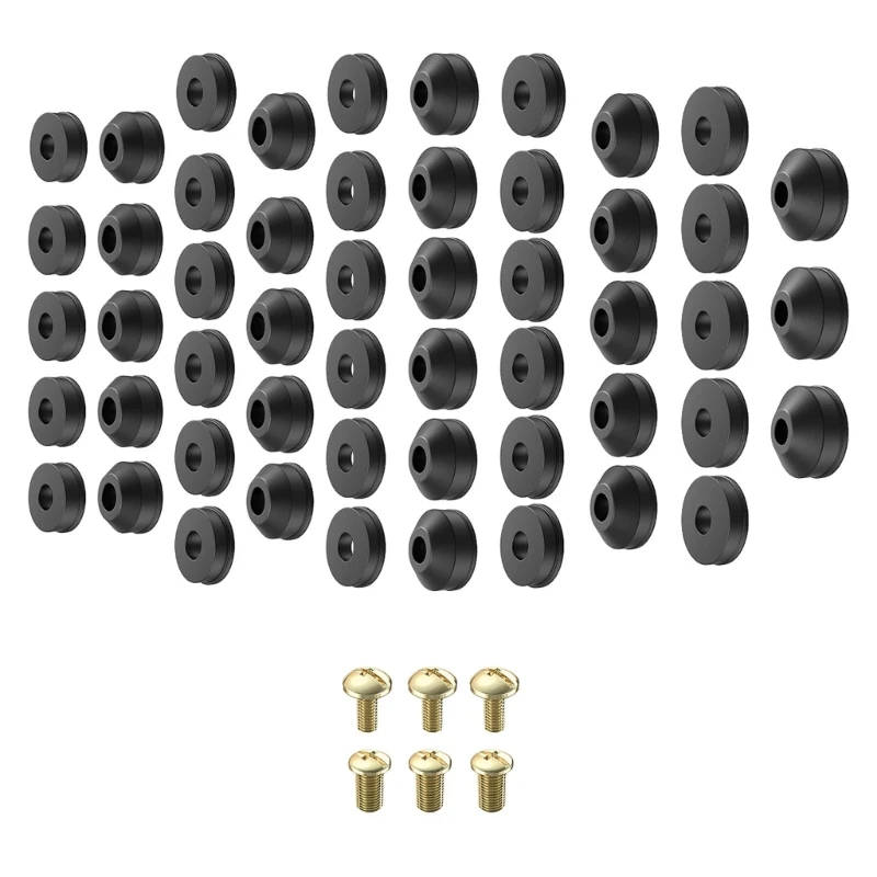 Rubber Sealing Washers Easy to Use & Effective Rings for Water Tap & Shower Dropship