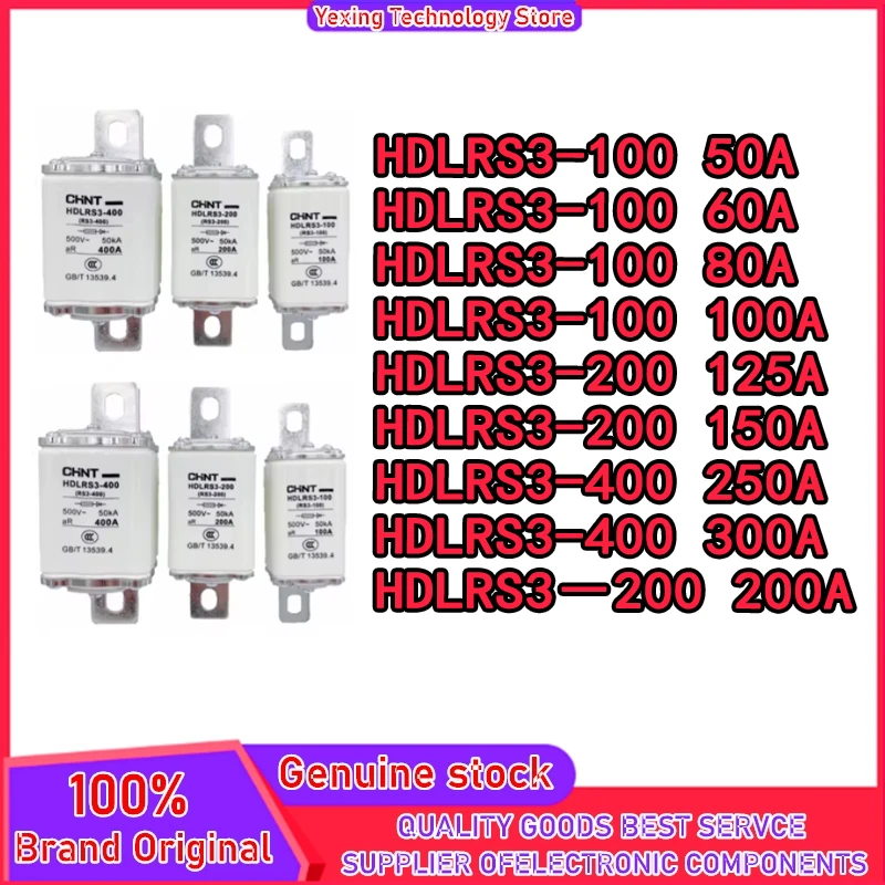 

HDLRS3-100 50A 60A 80A 100A HDLRS3-200 125A 150A 200A HDLRS3-400 250A 300A