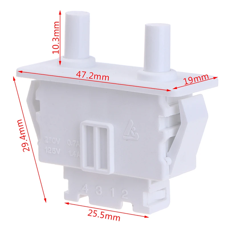 1PCS Door Switch Compatible With Samsung Refrigerators Fridge Freezer Light Switch