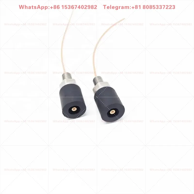 Waterproof IP69 Connector Pluggable Wet Subconn Underwater ROV Coaxial Cable Plug Socket Brass Screw RF for Camera