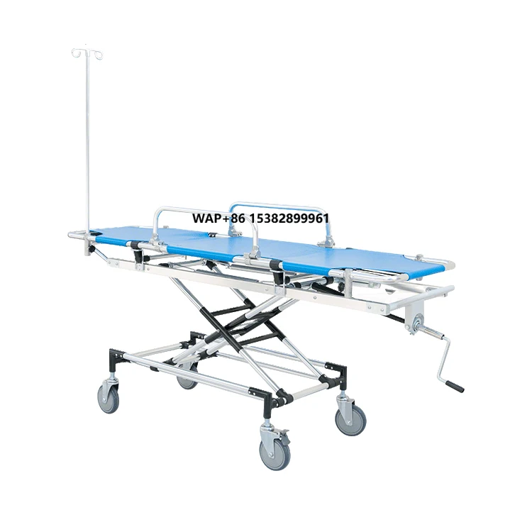 

Aluminum Folding Stretcher for Patient Transfer and Emergency Use Ambulance Stretcher