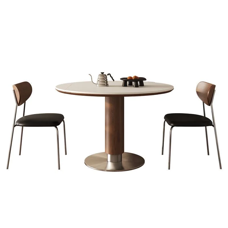 Countryside American Style Solid Wood Dining Table Set Wholesale Available