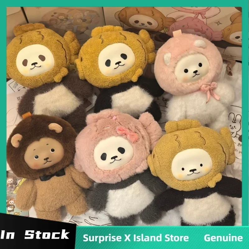 

Подлинная серия Panpan Stand By Me, слепая коробка, кавайная виниловая плюшевая фигурка, кукла-панпан, загадочная коробка, брелок, игрушки, детский подарок на день рождения