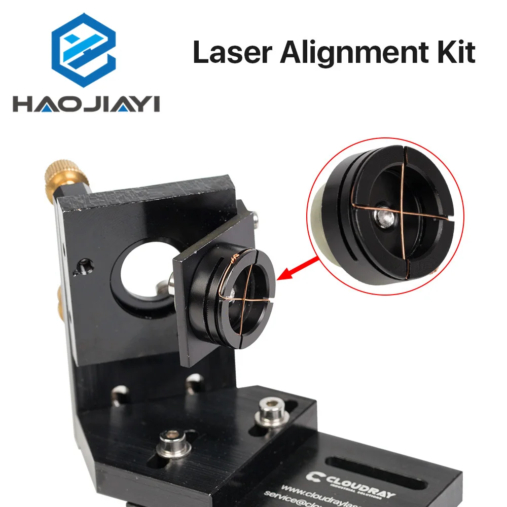 Laser Path Calibrating Device Light Regulator Alignment Kit For CO2 Laser Cutting Machine to Adjust Collimate Laser