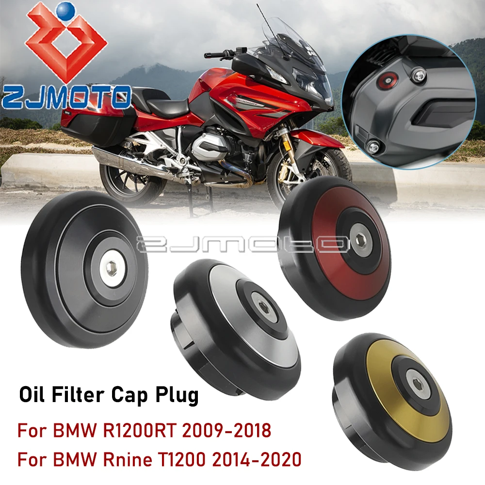 Motorcycle Accessories Oil Filter Cap Plug Engine Oils Cleaner Cover For BMW R1200RT 2009-18 R NINE T 1200 Rnine T1200 2014-2020