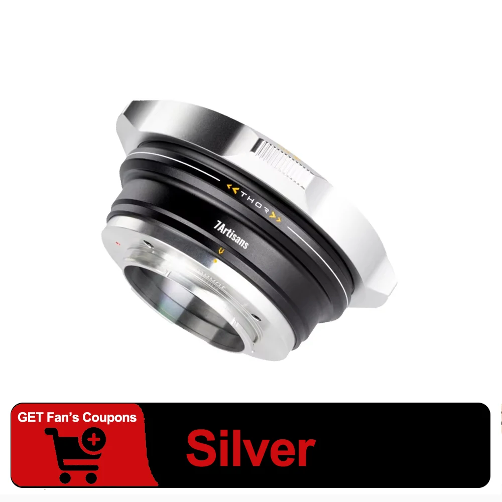 7artisans Interchangeable Mount Design PL Mount Adapter Kit with compatible with PL Lens to E/Z/RF/L Mount