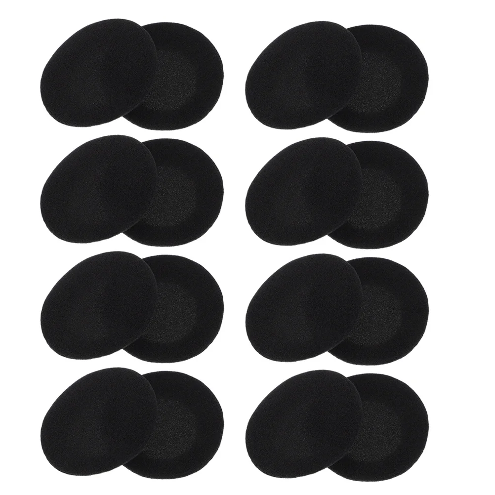 

30Pcs Round Sponge Earbud Pads Soft Headset Ear Pads Replacement Covers for H330 H340 H600 H111 Universal Headphone