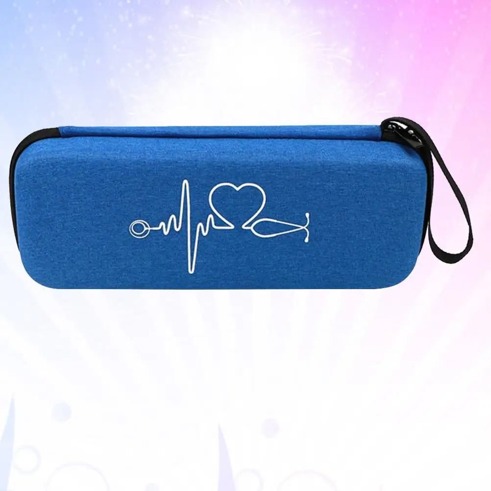 Estuche protector de almacenamiento de estetoscopio, bolsa de almacenamiento para estetoscopio, accesorios de enfermería, Material EVA portátil a prueba de polvo compacto