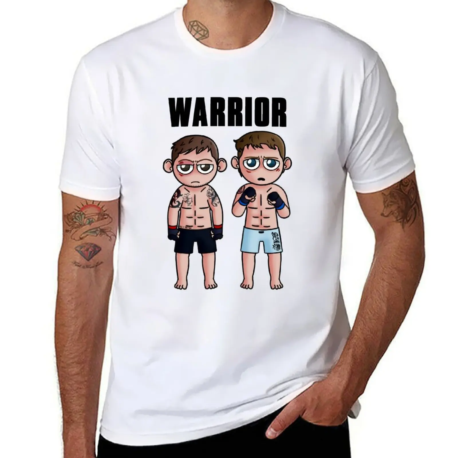 WARRIOR 2011 - Tommy and Brendan T-Shirt summer 2025 vintage clothes oversizeds clothes mens shirts graphic tee