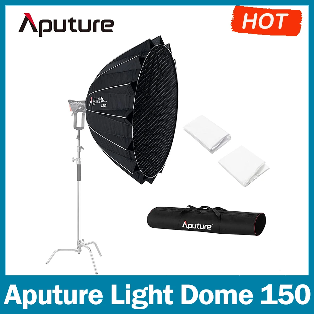 Aputure Light Dome 150 Large Aperture Depth Softbox, Bowens Mount for LS 600d Pro / LS 600D / LS 600C 600X Pro