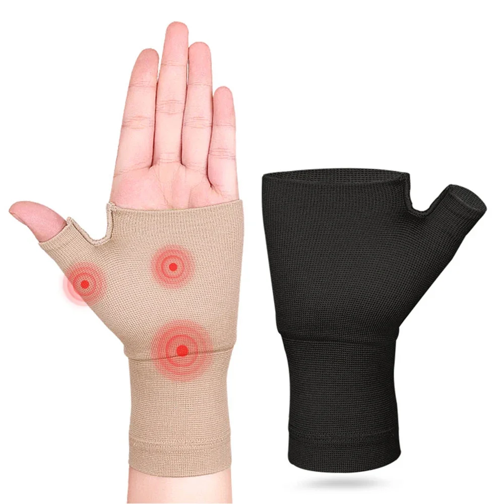 1 Pair Newest Design Compression Arthritis Gloves - Best Elasticity Glove for Carpal Tunnel, Typing & Everyday Support for Hands