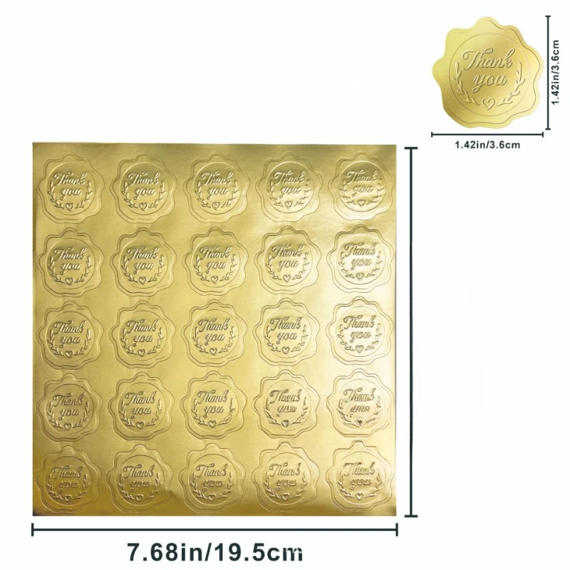 

Practical Embossed Heart-shaped Envelope Sealing Sticker Commemorative Party Invitation Card Decorative Sticker Sealing Sticker
