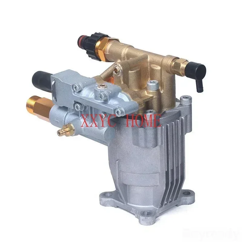 1/2'' 3/4'' 8.3LPM~9LPM P180 Copper Swashplate Pump Plunger Pump Washer Accessories Gasoline Power Parts Car Wash Pump Head