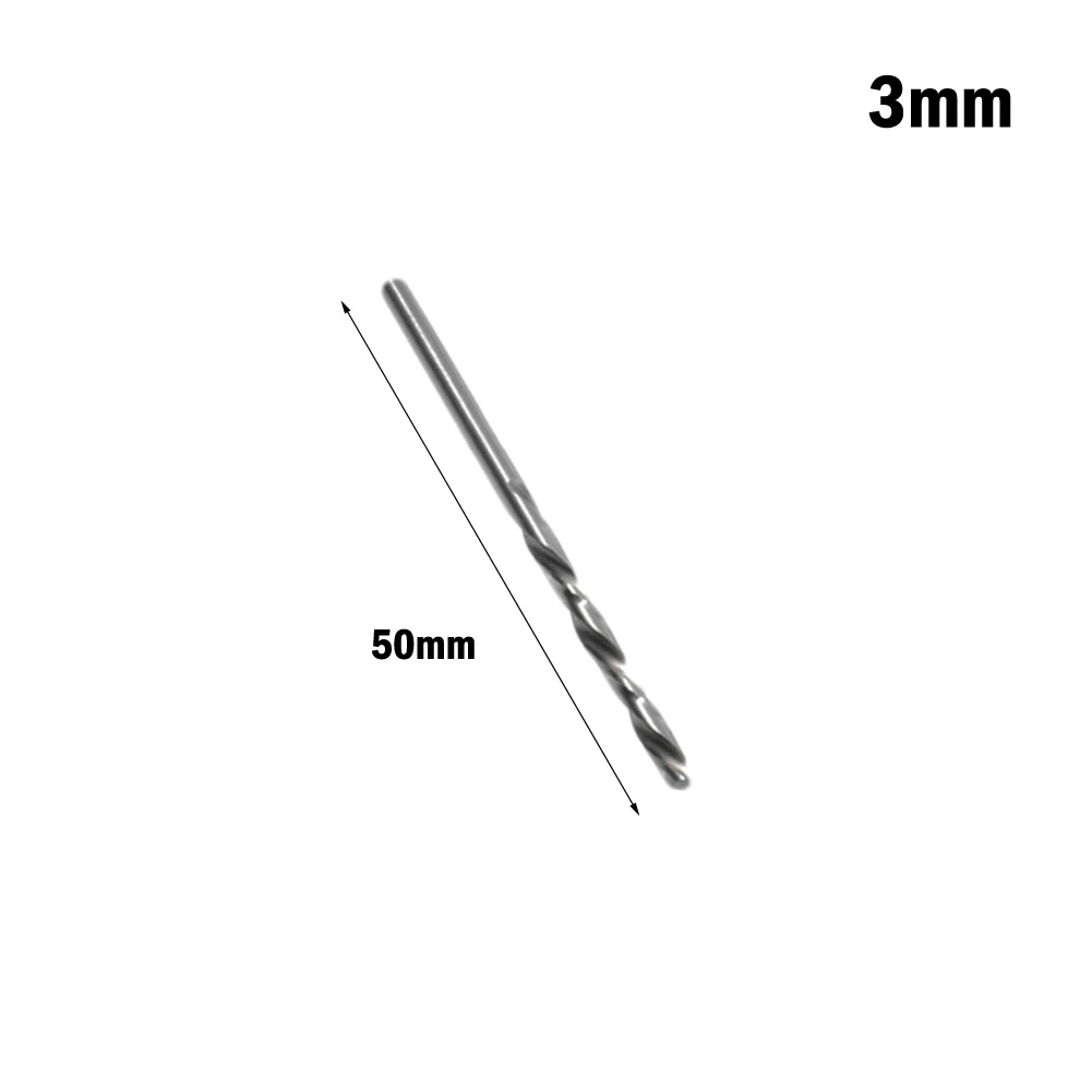 Left Hand Drill Bits Straight Shank Carbide Drilling Tool 3mm 4mm 5mm 6mm 7mm 8mm For Screw Bolt Remover Extractor Broken Damage