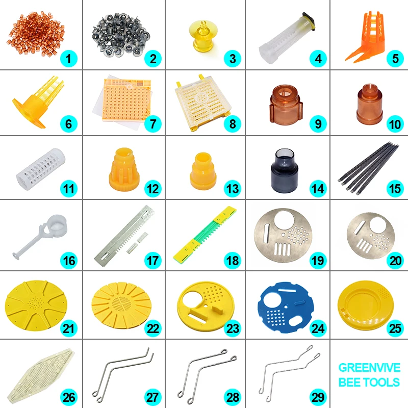 Beehive Tools Queen Cell Cup Jenter Queen Rearing Kit Queen Cage Bee Escape Beehive Accessories