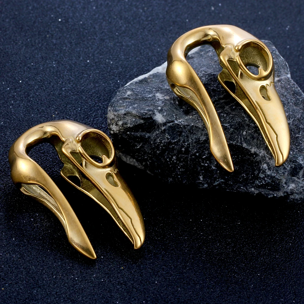 2pcs Bird Ear Weights Plugs for Stretched Ears