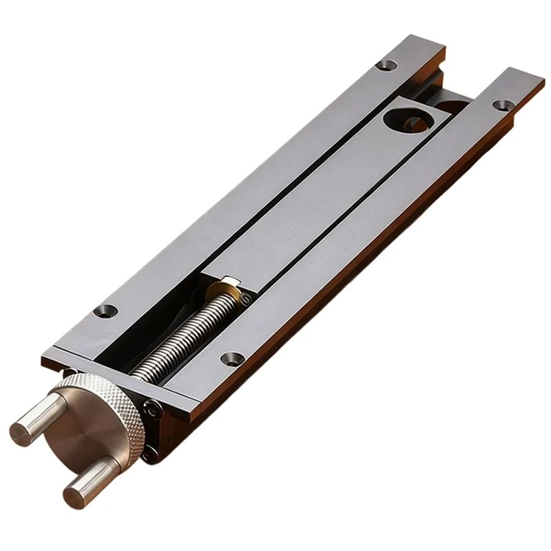 DT19-Carpentry Bench Tail Vise Clamp, Woodworking Quick Shift Inertial Bench, 0-110Mm Stroke 20Mm Table Hole,Stable