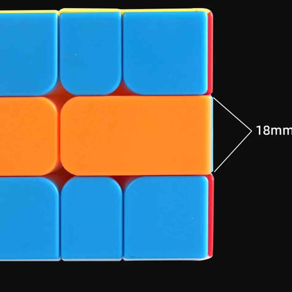 Shengshou الإصدار المغناطيسي المكعب السحري ، ألعاب الألغاز اللاصق ، ستة ألوان ، متعة الأطفال ، SQ0 ، SQ1 ، SQ2 ، الهدايا #3