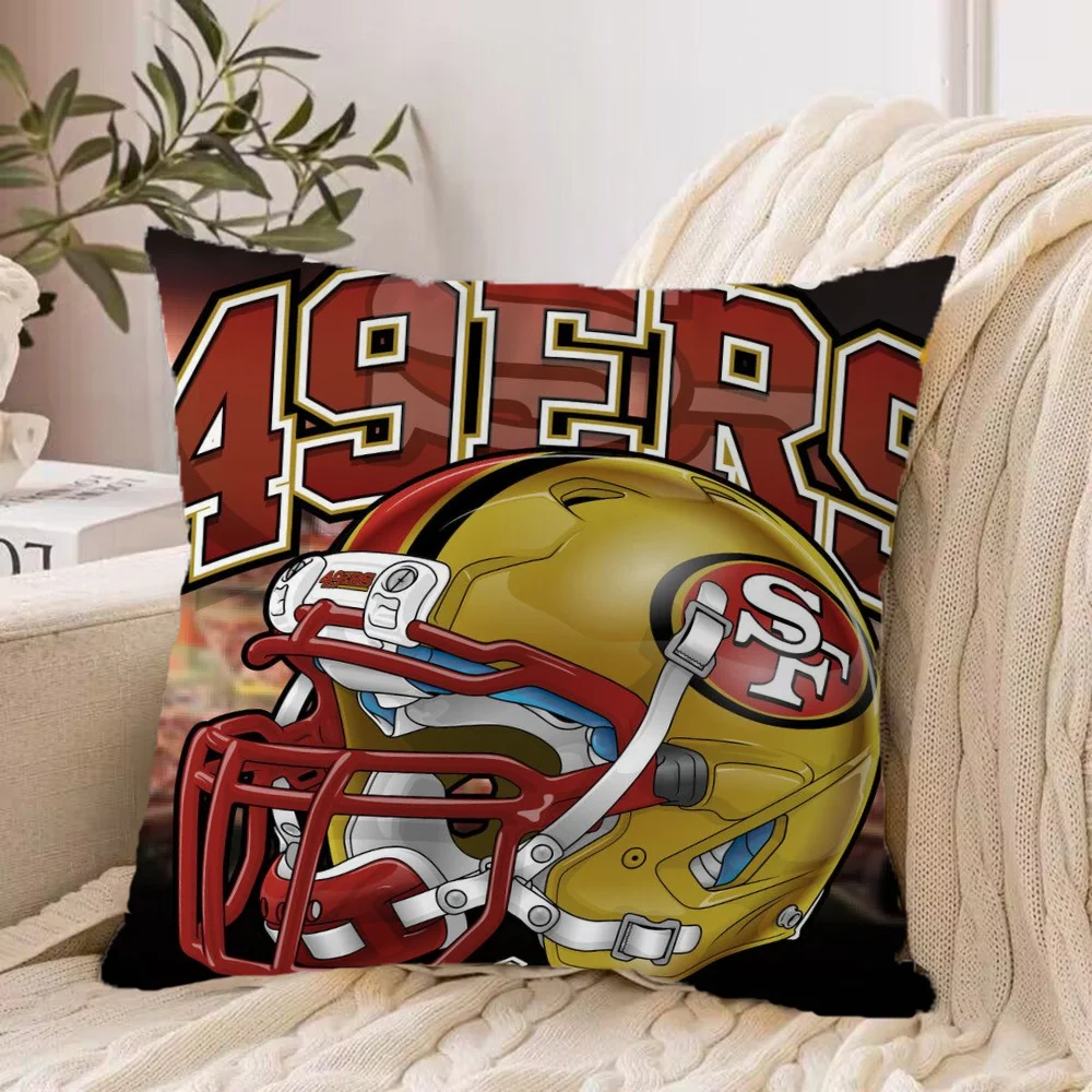 San Francisco 49ers Home Decorative Cushion Covers for Decorative Cushions Sleeping Pillows Pillow Cover Sofa 45x45 50x50 40*40