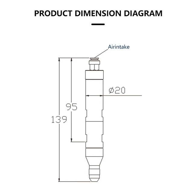 Válvula de distribución neumática tipo émbolo de una sola/multieta