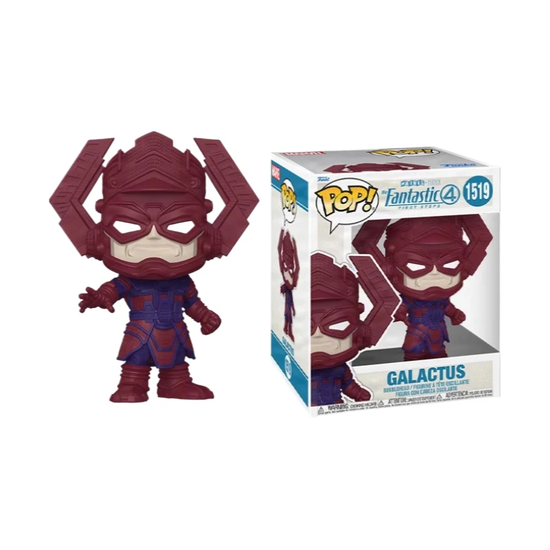 Genuine Edition FUNKO POP Marvel Fantastic Four Super Galaxy Anime Desktop Decoration Ornament Model Toys Collectible Model - Image 4