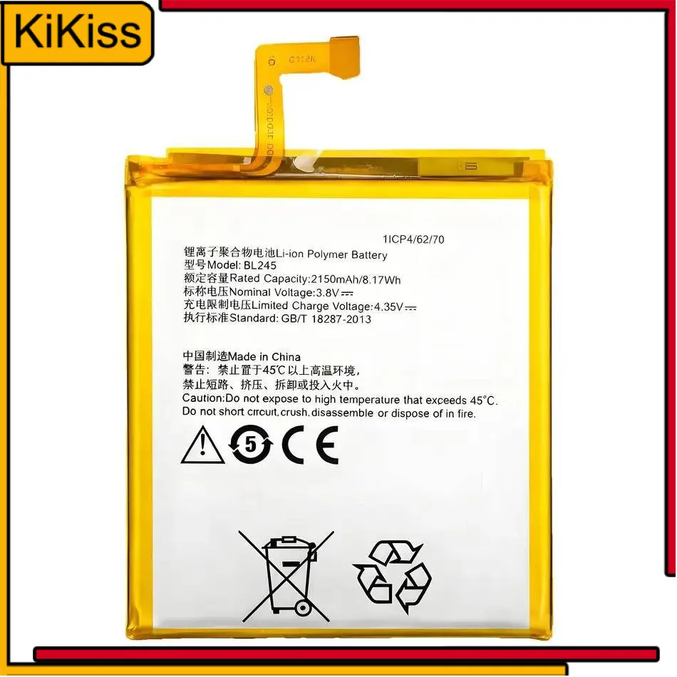 

For Lenovo S60 S60-T S60-W 2150Mah Long-Lasting Performance Mobile Phone Battery BL245