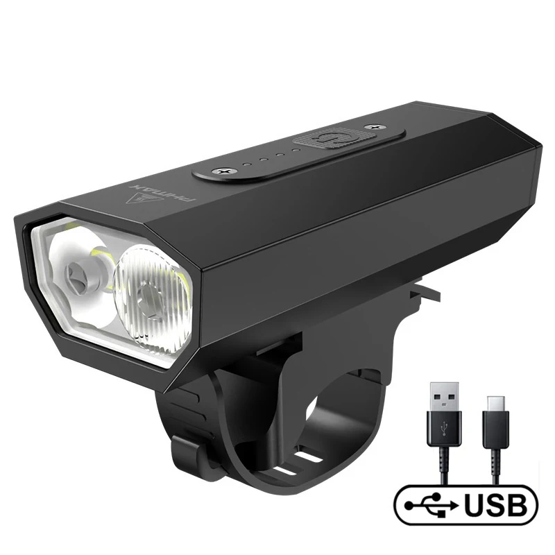 1000 Lumen LED Bike Light Front Type-C USB Rechargeable Lamp Cycling Headlight Mountain Road Lantern Bike Accessories