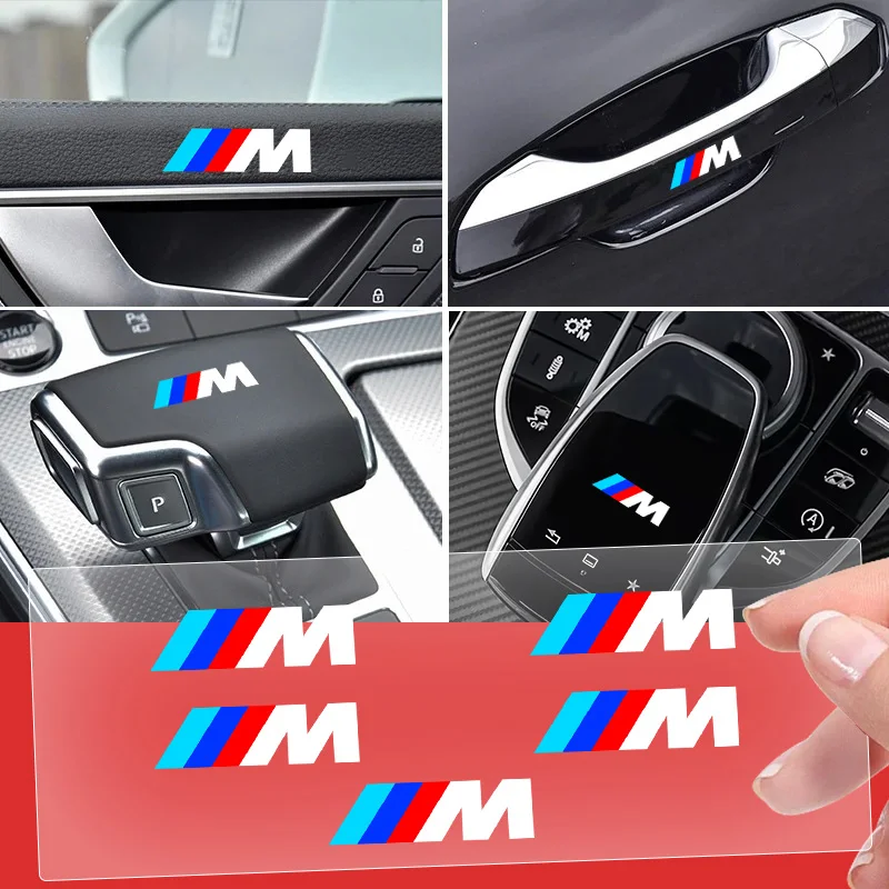 

For BMW M M3 M5 X1 X3 X5 X6 E46 E39 E36 E60 Car Interior Decoration Stickers Pasted Waterproof Decor Auto Styling Accessories