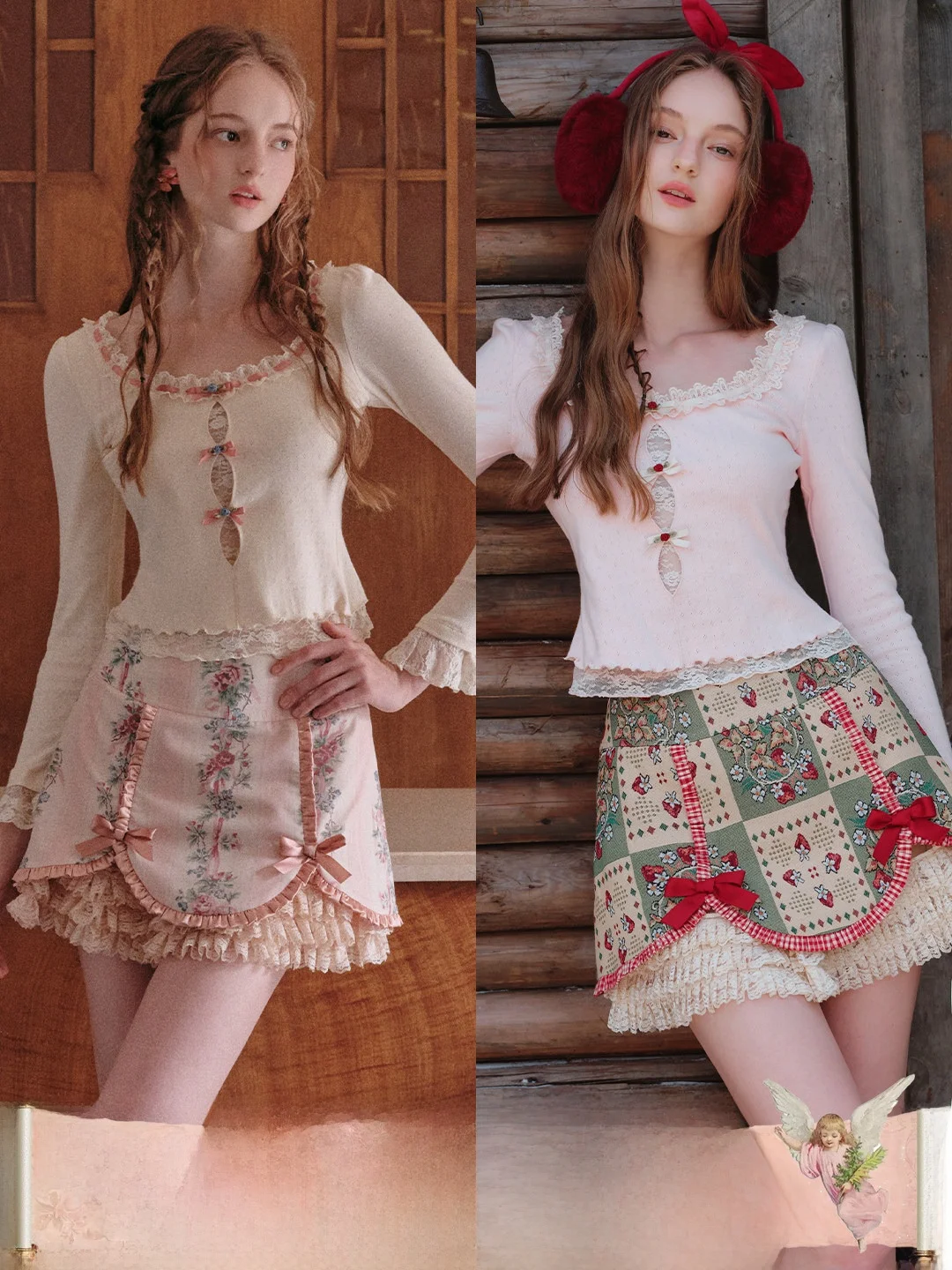 

Нежный женский однотонный вязаный лонгслив с длинным рукавом, базовый топ для ношения под одеждой, осенне-зимний, французский стиль, облегающий крой, цвет бабл-гам.