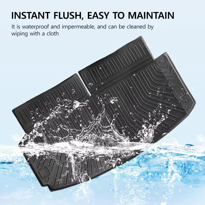 

TEP Car Floor Mats for Dodge Durango 2016-2024 6/7 Seats All-Weather Waterproof Non-Slip Trunk Mat Backrest Mat Car Accessories