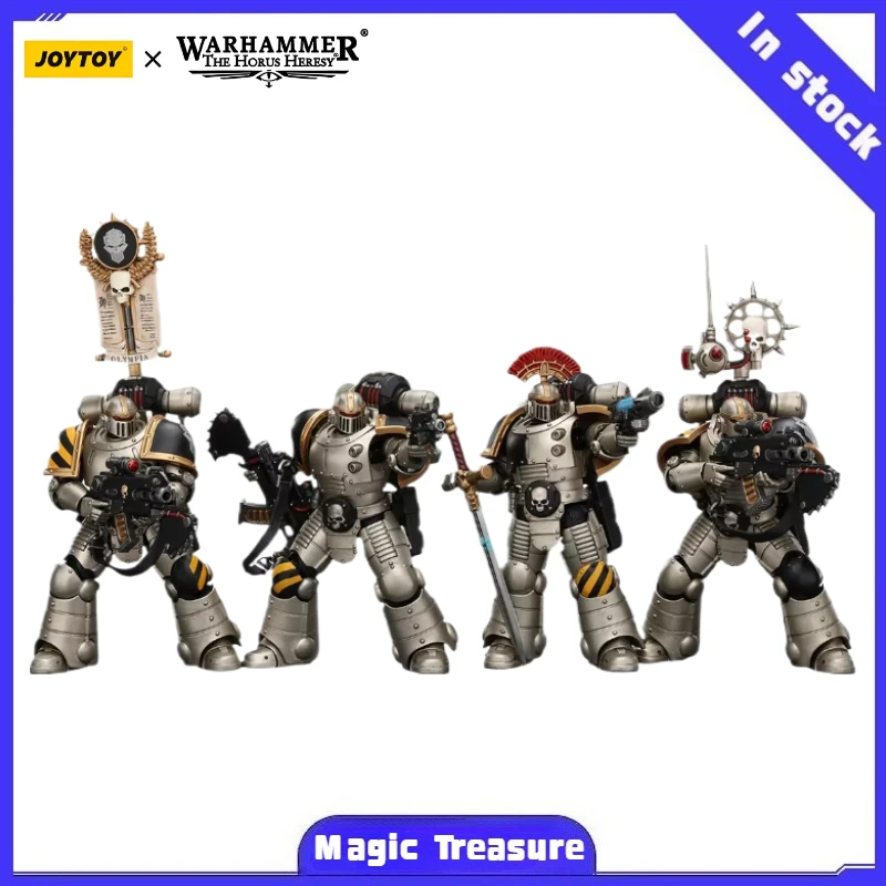 【MT】JOYTOY Warhammer 40K The Horus Heresy Iron Warriors Mkll Tactical Sergeant Legionary1 2 3 1/18 Scale Action Figure