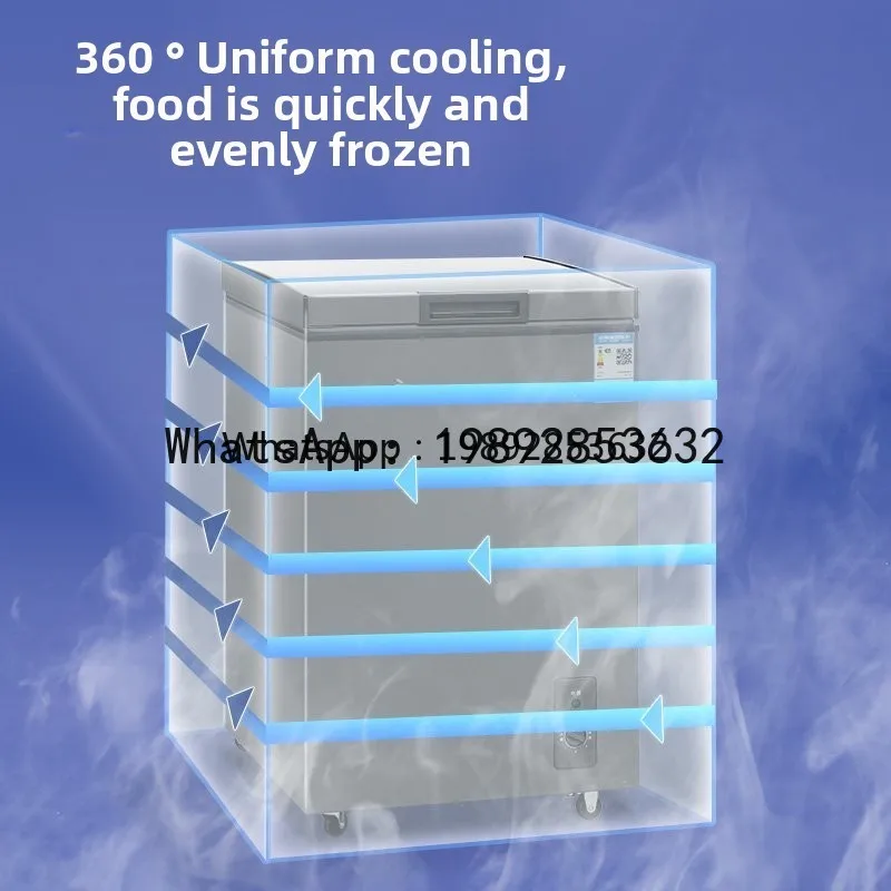 

AB Freezer Household Small 100/200/300 Liters Horizontal Refrigerator Energy-saving Fresh-keeping Refrigerated Freezer