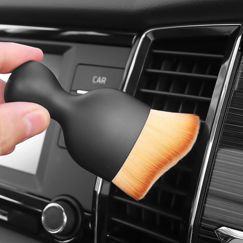 

Car Interior Cleaning Tool Air Conditioner Air Outlet Cleaning Artifact Brush Car Brush Car Crevice Dust Removal Car Detailing