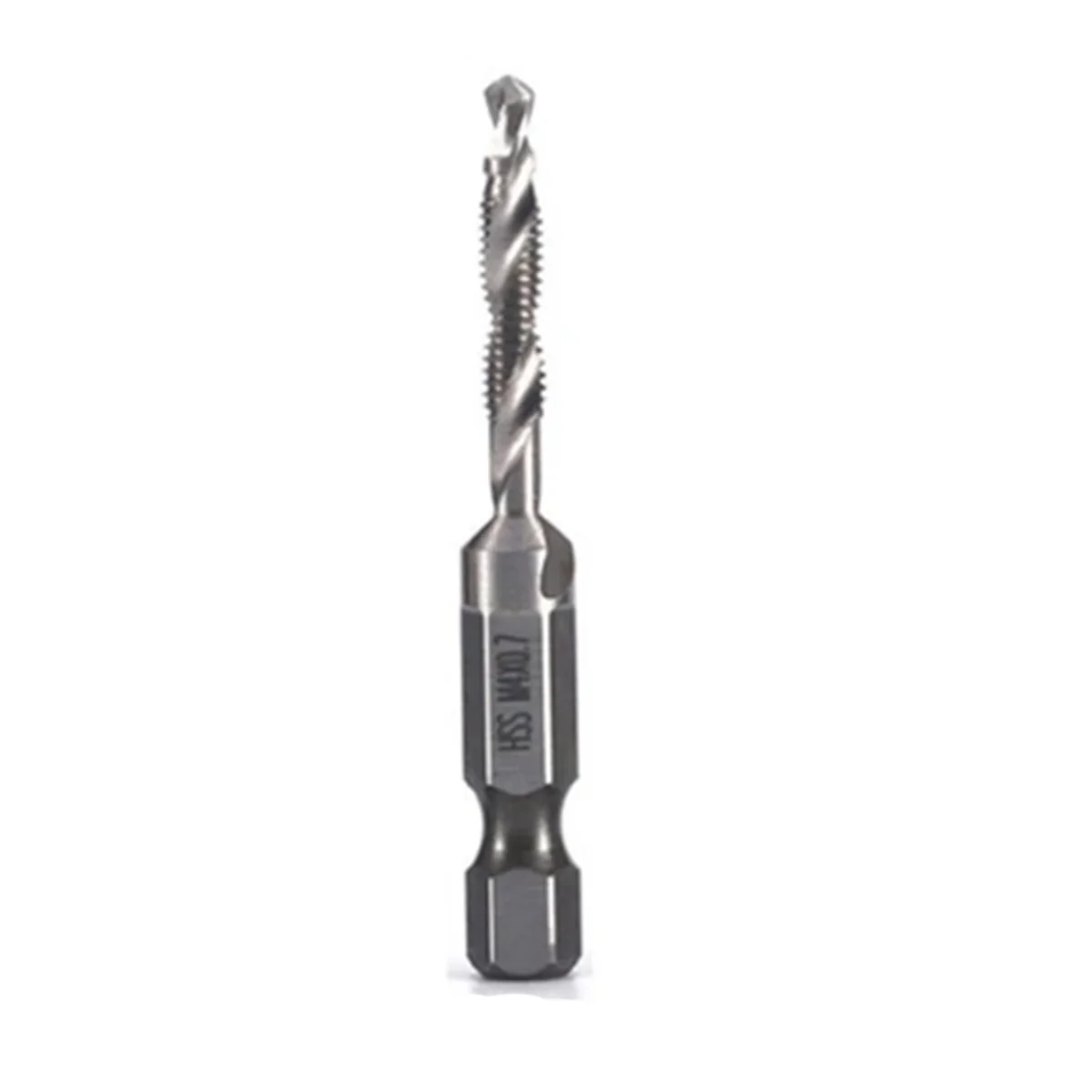 M4X0.7mm High-Speed Steel 4341 Titanium Plated Composite Tap Drill and Tap Integrated Machine Tap Open and Chamfer Tool