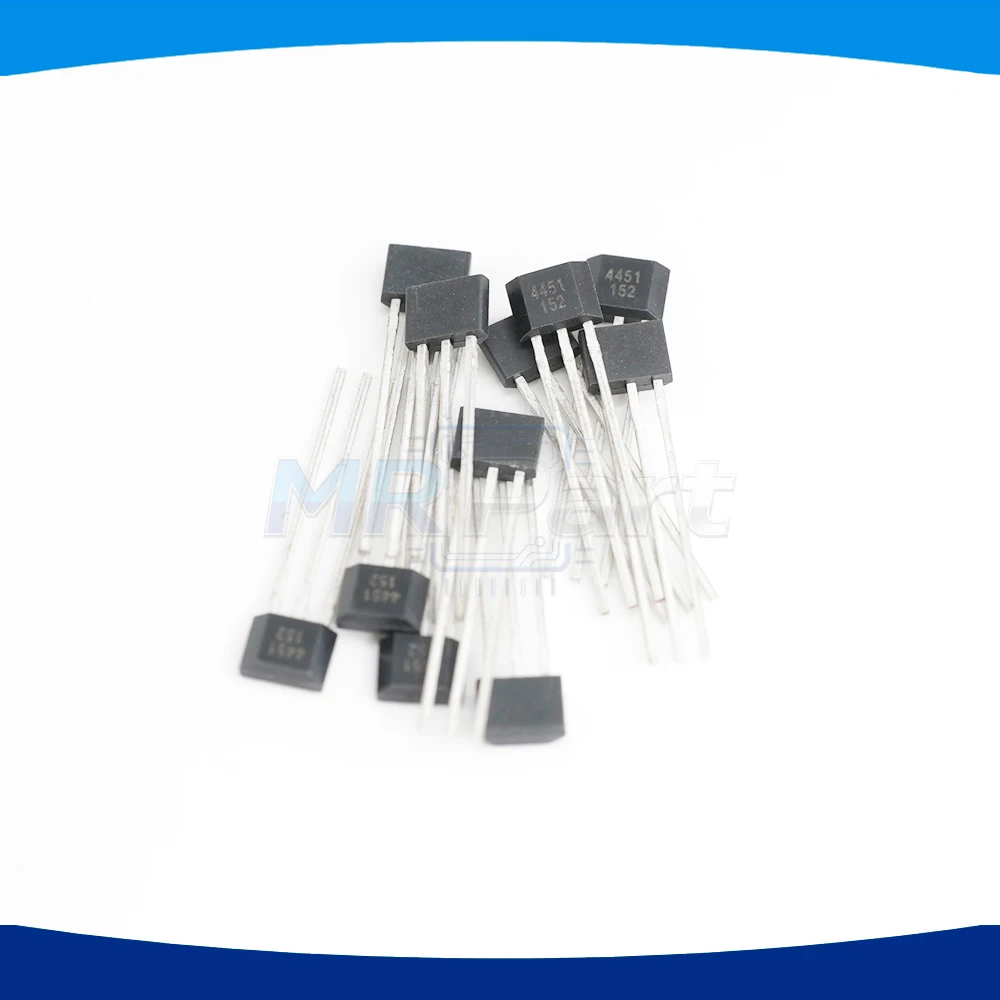 10pieces 4451 Bipolar Latch Hall Switch MT4451A TO-92S High Sensitivity Hall Sensor Element