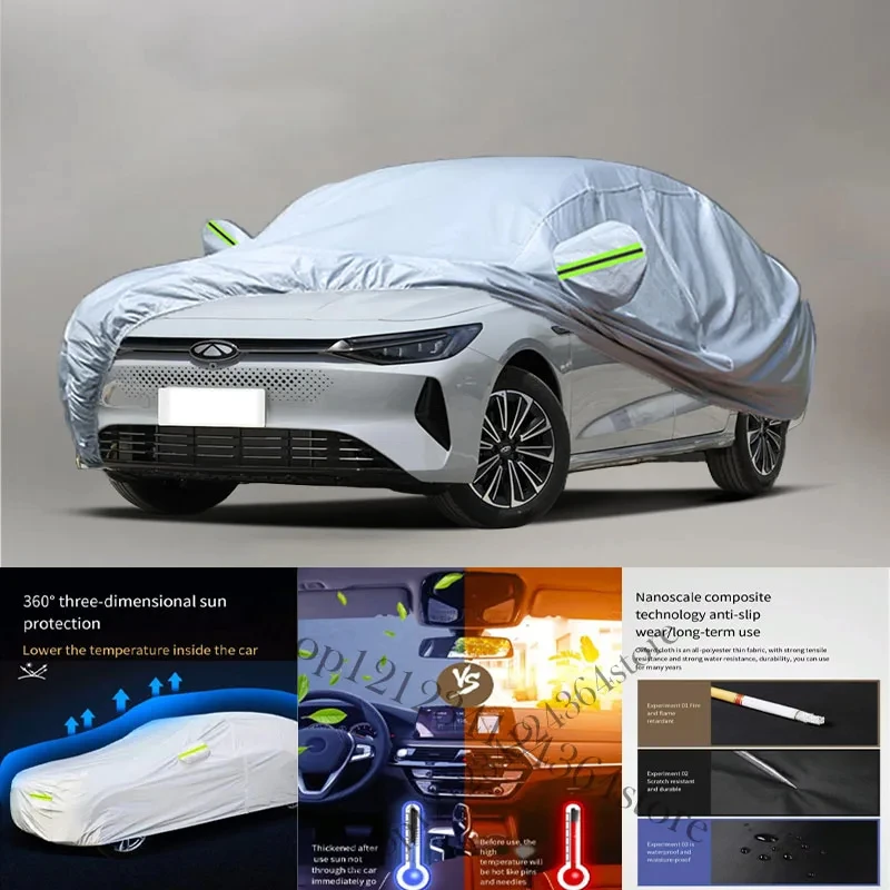 

For Chery Fulwin a8 210T Car cover Exterior Car Cover Outdoor Protection Full Car Covers Waterproof