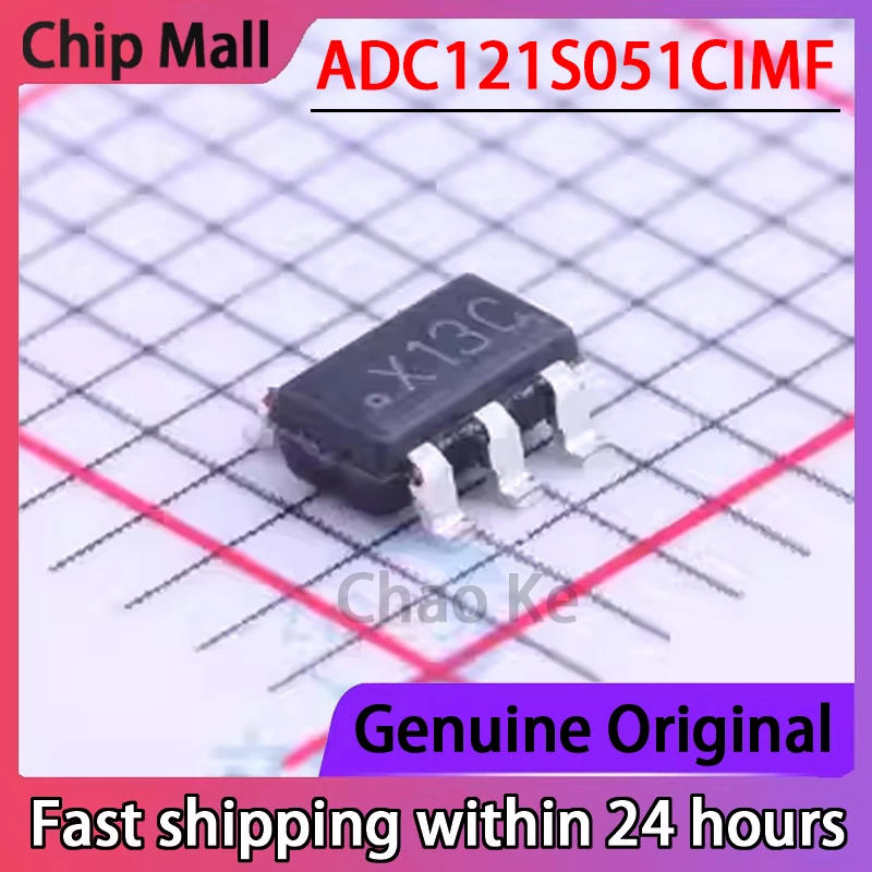 

5PCS ADC121S051CIMF Package SOT23-6 Silk Screen X13C New Analog-to-digital Converter IC Chip in Stock