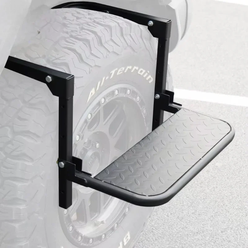 

Tire steps, suitable for car SUVs and other tire pedals Adjustable, foldable pedals Climbing ladder Climbing ladder