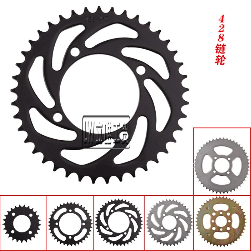 

Задняя звездочка цепи 428 25T 48 мм 428 37T 76 мм для багги квадроцикла 50cc 110cc 150cc 200cc карго ATV карта