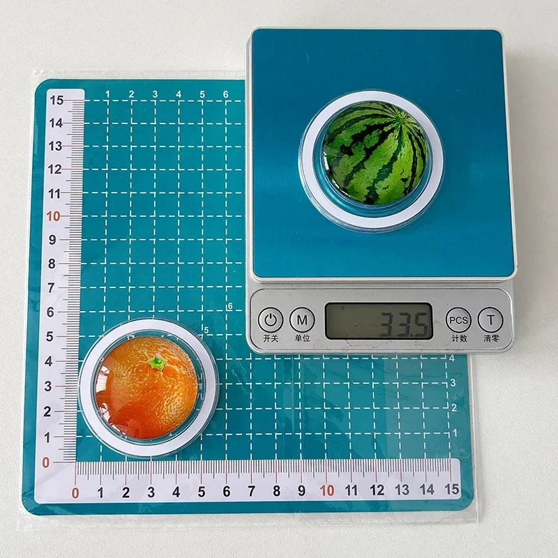 ที่ยึดโทรศัพท์แบบแม่เหล็ก Magsafe 3D คริสตัลแก้ว น่ารัก ลายกริปโทค มะนาว สตรอว์เบอร์รี แตงโม พีช ส้ม ที่จับโทรศัพท์แบบตั้งได้